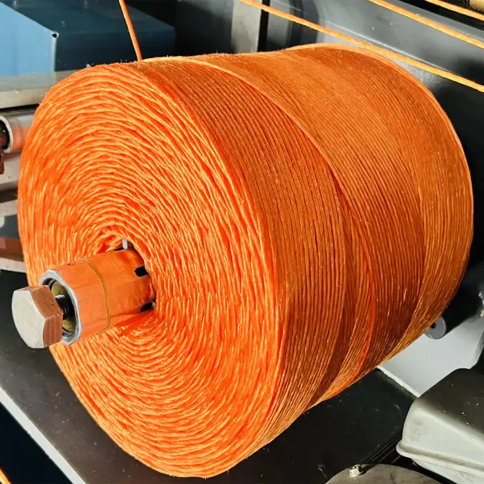 10 Kg 2200  PP Raffia Twine Twisting Machine Twine Tube Winding Machine