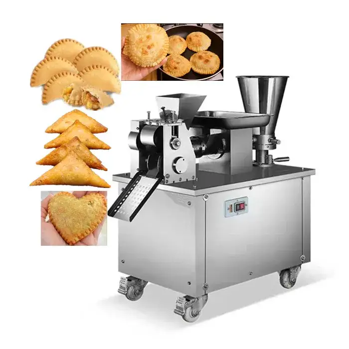 Pastelito Big Ravioli Empanadas Samosa Making Machine Automatic Meat Pie Maker Dumpling Making Machine Empanada Machine