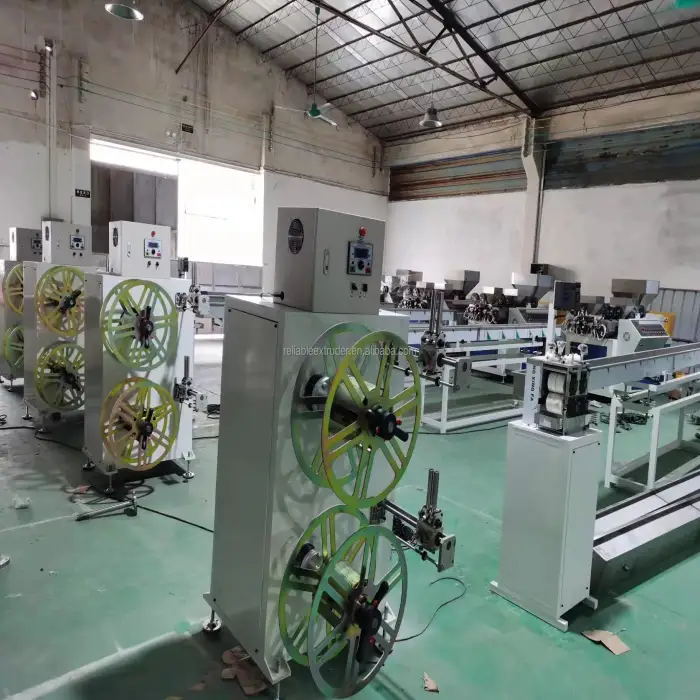 Plastic Rattan Coiler Machine