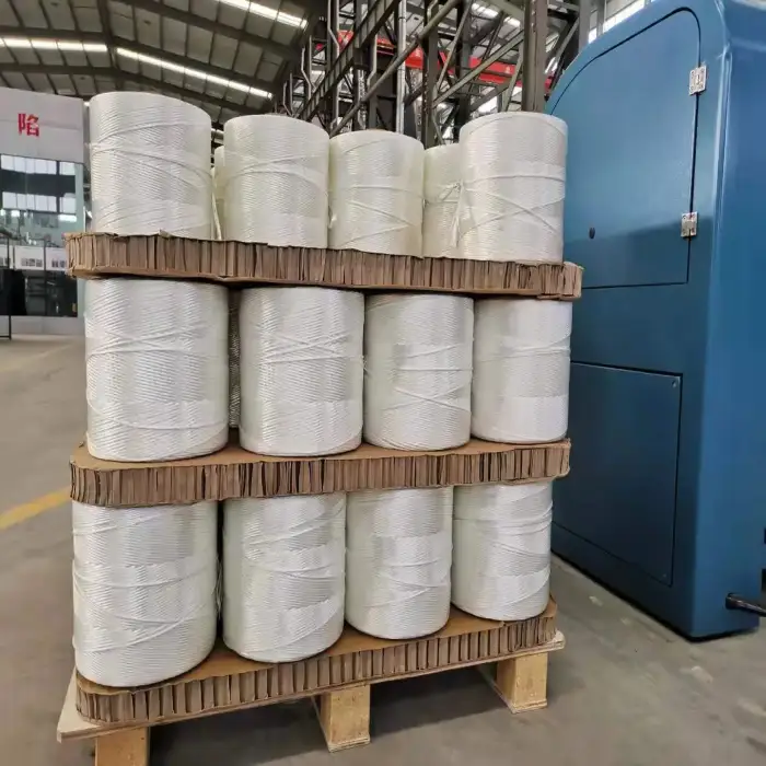 High Speed Type Plastic Rope Twisted Twine Spool Winding Machine