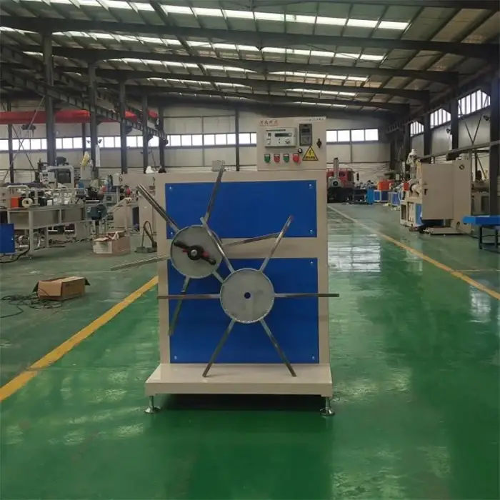 Soft Hose Winding Machine Automatic Rewind Plastic Composite Pipe PU Tube Winding Machine for Extrusion Line