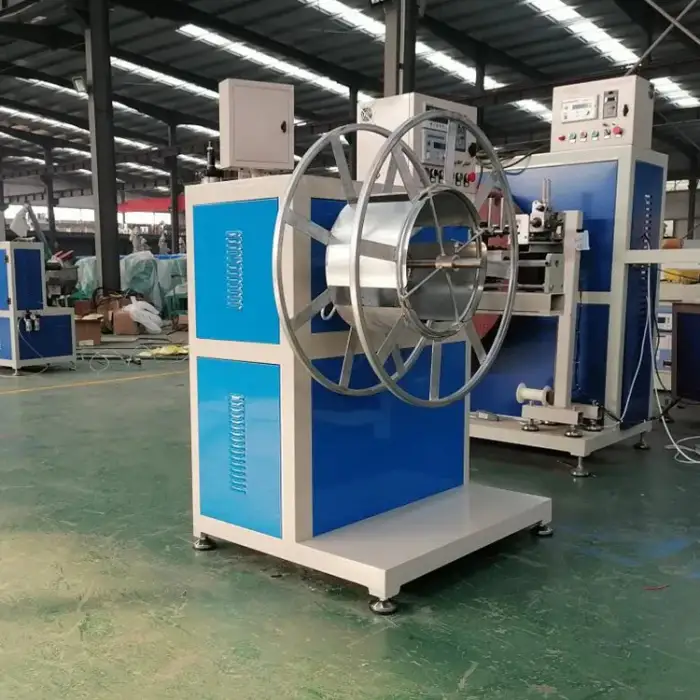 Soft Hose Winding Machine Automatic Rewind Plastic Composite Pipe PU Tube Winding Machine for Extrusion Line