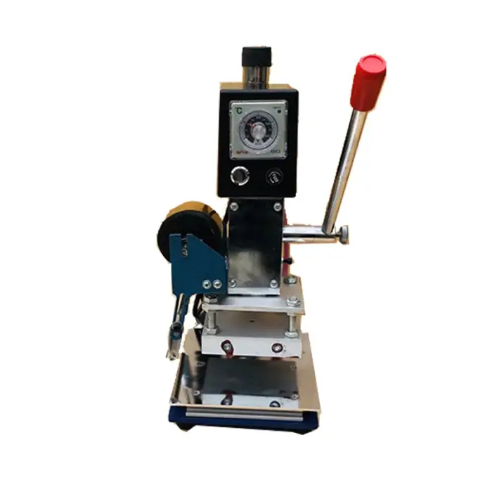 S851 Manual Small Leather Heat Foil Stamping  And Embossing Machine