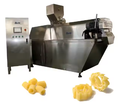 High Quality Macaroni Processing Line Electric Pasta And Macaroni Manufacturing Machine