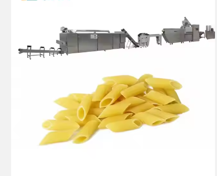 High Quality Macaroni Processing Line Electric Pasta And Macaroni Manufacturing Machine