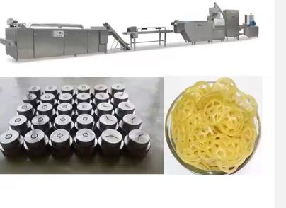 High Quality Macaroni Processing Line Electric Pasta And Macaroni Manufacturing Machine