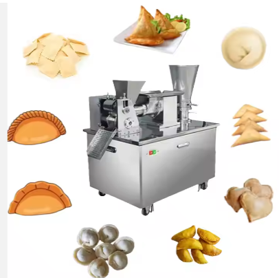 Mini Automatic Momo Somosa Ravioli Machine Big Empanada Spring Roll Dumpling Samosa Making Machine