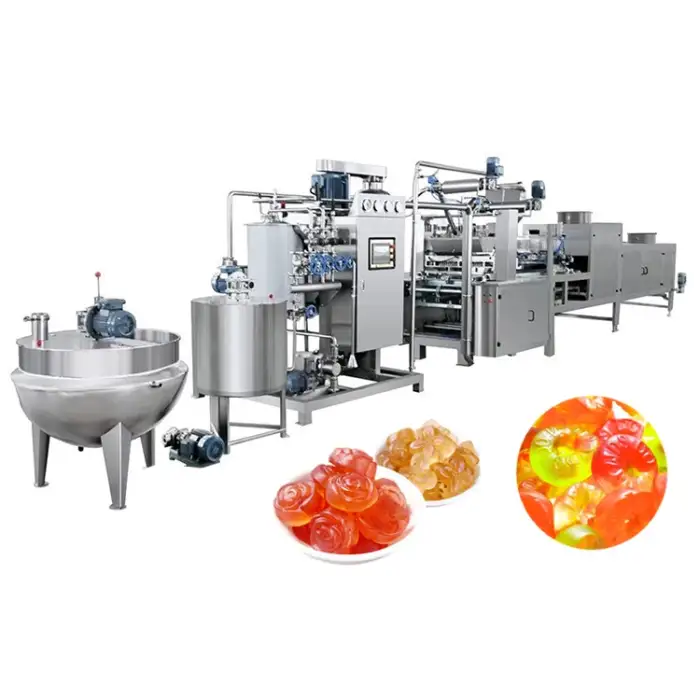 Orangemech Professional Candy Depositing Forming Machine Pastel Soft Candy Production Line