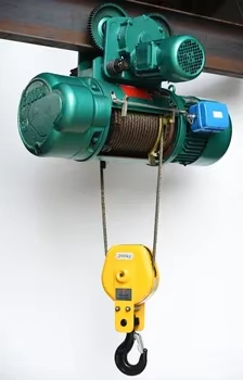 Wire rope electric hoist 2 tons 6 meters