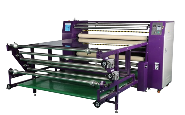 3.2m heat press machine, the roller size is 420mm