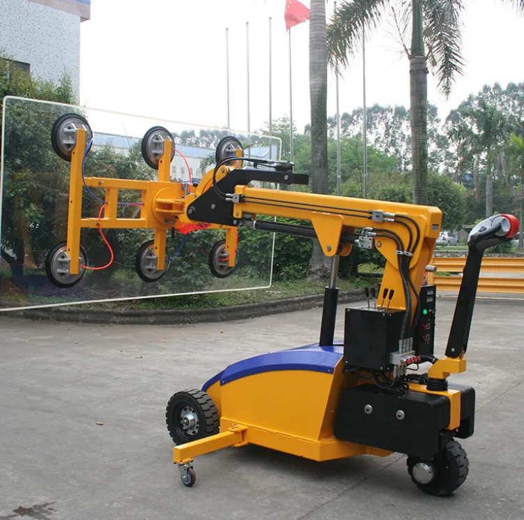 Easy Operation Lifting Equipment Electrical Glass Vacuum Lifter With Max 350 Kg Load Capacity