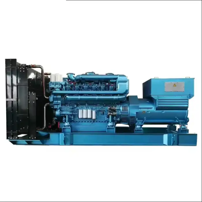 700KW Weichai High Power Motor Generate Power Customizable Gas Generator For Industrial Plant