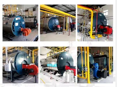 0.5 To 40 Ton LPG LNG CNG Biogas Heavy Bunker Fuel Oil Diesel Natural Gas Fired Industrial Steam Boiler