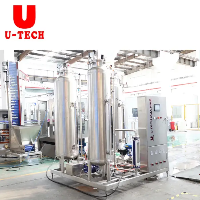 Automatic Beverage Carbonated CO2 Mixer Gas Saturator Carbonator Mixing System