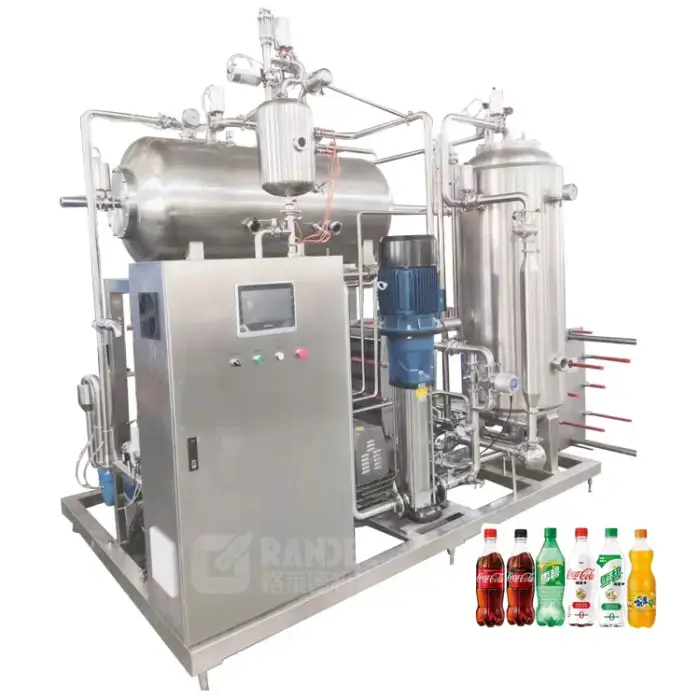 Automatic Gas Beverage Mixer CO2 Mixing Machine For Carbonated Soft Drink