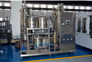 Industry Automatic Gas Co2 Mixer 3ton 5 Tanks Carbonated Drink Mixing Machine