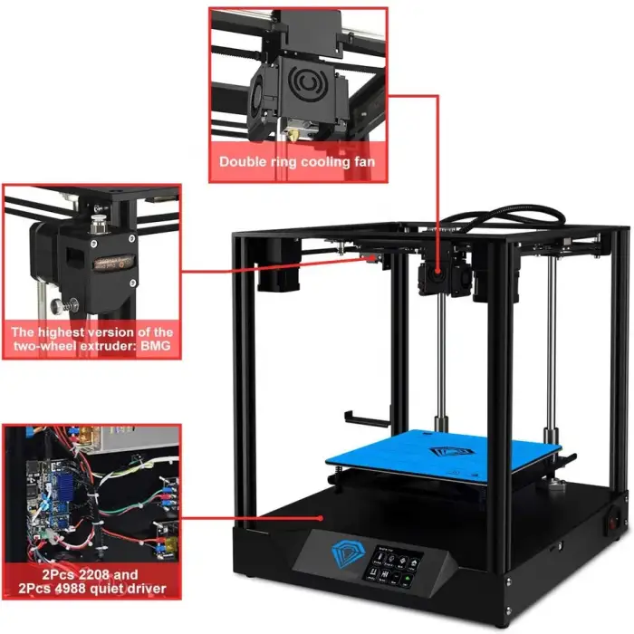 3D FDM Printer 3D Printer Machine without Clogging High Precision Printing Easy to Use and Affordable 0.1mm 18