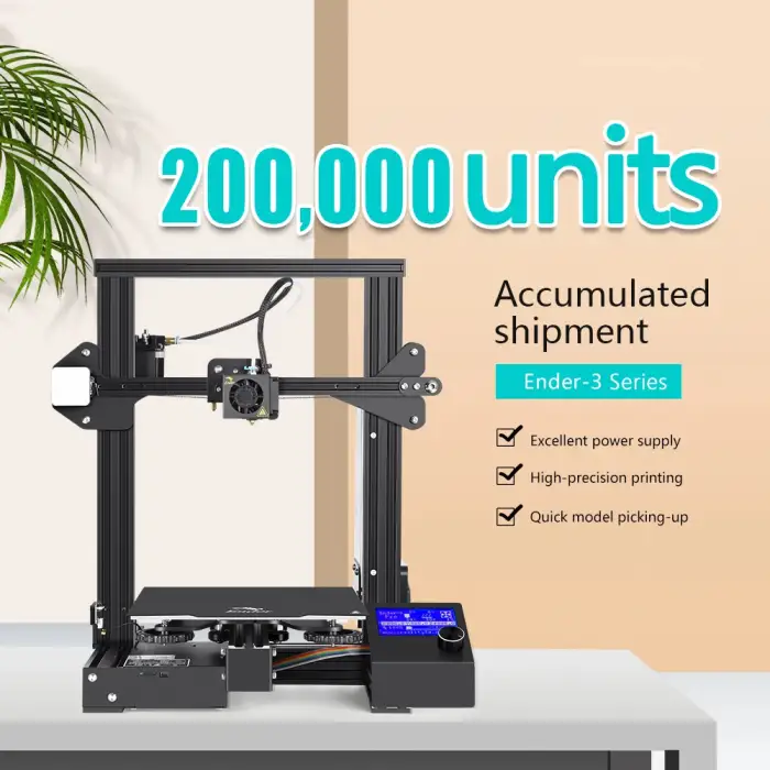 Desktop 3D Printer DIY FDM 440*420*465mm Printing Size