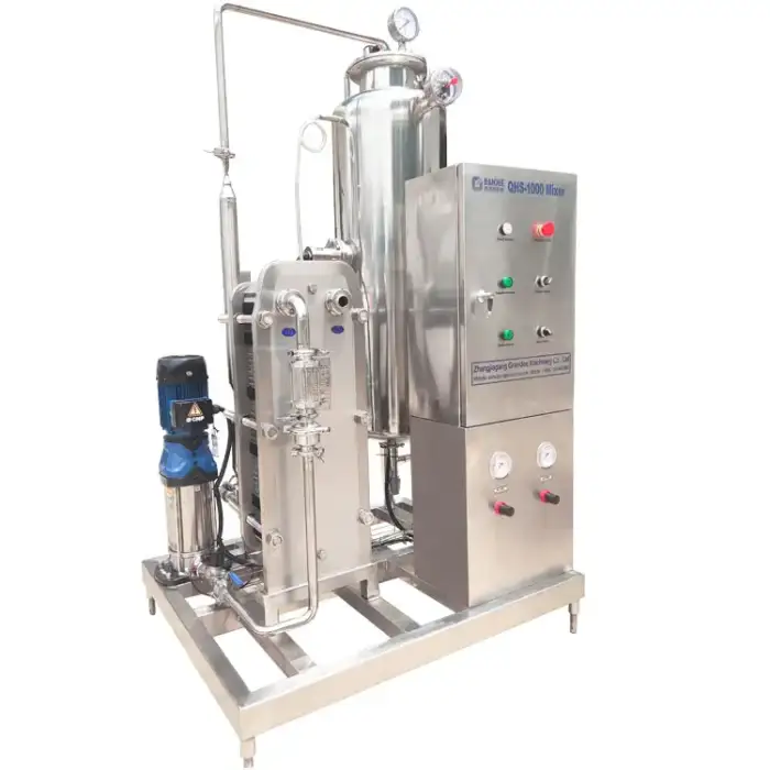 Customized Gas Juice Carbonated Beverage Mixing Machine Drink Single Tank Carbon Dioxide CO2 Mixer