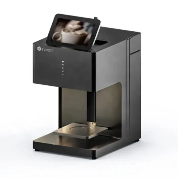 EVEBOT Rainbow 3D Printer - Selfie Coffee Printer for Latte Art and Cake Photos