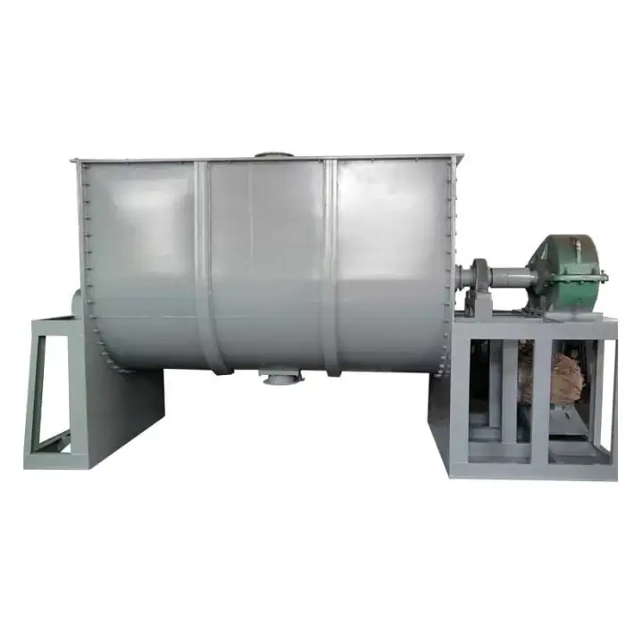 Powder Mixer Food Flour Mixer 0.1-1 Cubic Horizontal Stainless Steel Screw Belt Mixer