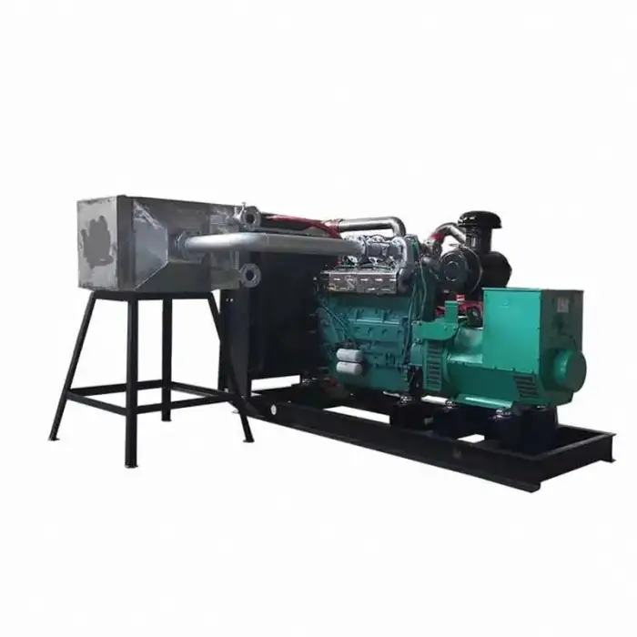 100kw biomass gasifier generator set,wood gasification power generation,syngas power generator