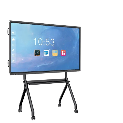 75-inch H2 (dual system) infrared touch teaching and conference all-in-one machine with stand