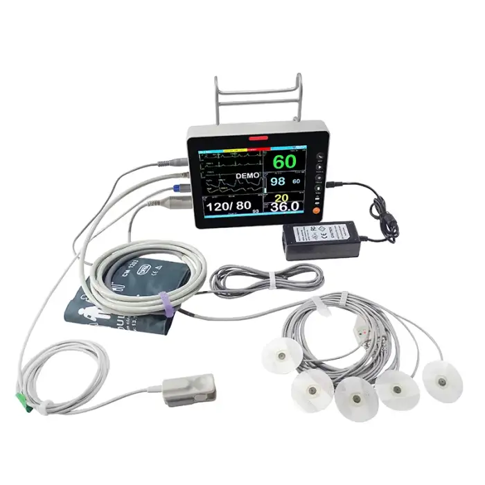 Multiparameter Veterinary Patient Monitor Hospital Medical Instrument for Veterinary Use