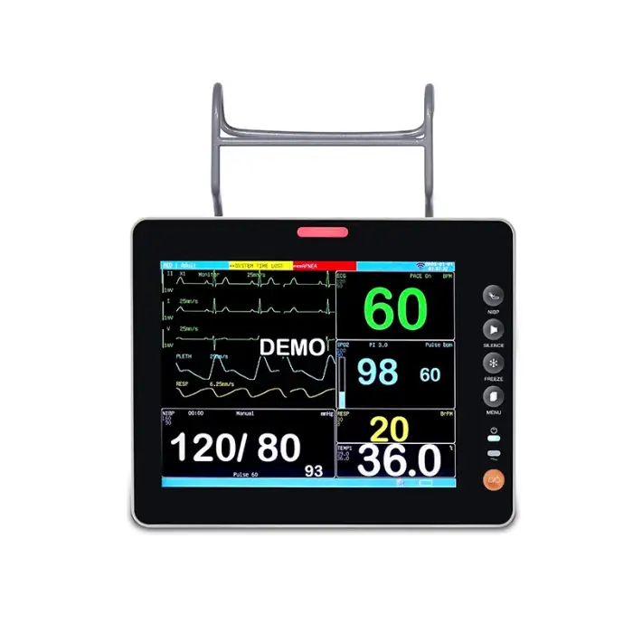 Multiparameter Veterinary Patient Monitor Hospital Medical Instrument for Veterinary Use