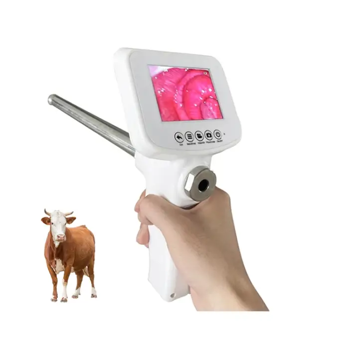 Portable Bovine Cow Visual Endoscope Other Artificial Veterinary Insemination Instrument For Livestock