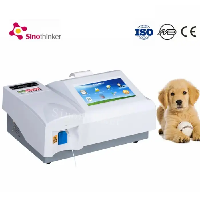 Vet Veterinary Semi-Auto Chemistry Analyzer Vet Cell Counter Veterinary Instrument