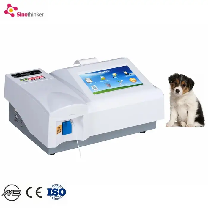 Vet Veterinary Semi-Auto Chemistry Analyzer Vet Cell Counter Veterinary Instrument