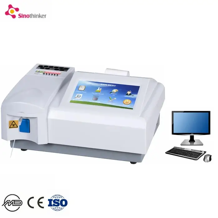 Vet Veterinary Semi-Auto Chemistry Analyzer Vet Cell Counter Veterinary Instrument