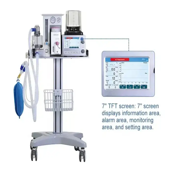 Veterinary Instrument Veterinary Anesthesia Machine For Hospital Surgical Use