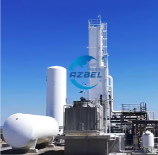 AZBEL KDON-200Y-400Y Liquid Oxygen Nitrogen plant Liquid Gas Gasification Station For Filling Cylinders