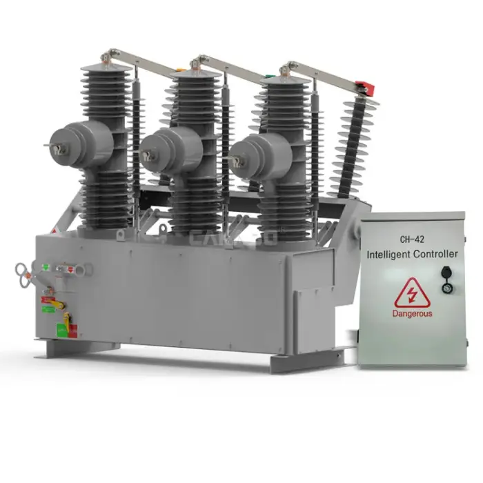 VCB Outdoor 34KV 37KV 39KV 40.5KV Smart Recloser Vacuum Circuit Breaker