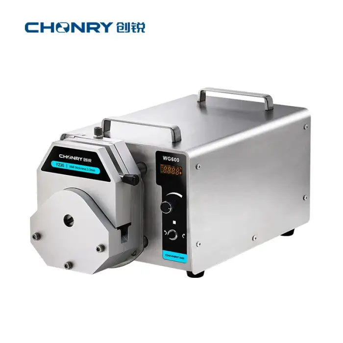 CHONRY WG600 Intelligent Reversible Peristaltic Pump 110V/220V High Torque Manufacturers