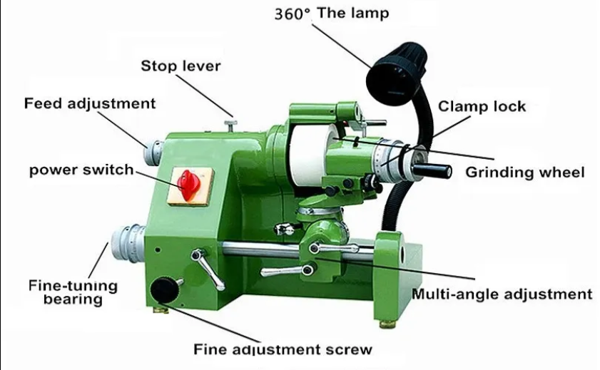 U2 U3 Universal Cutter Grinding Machines Drill Bit Tap Turning