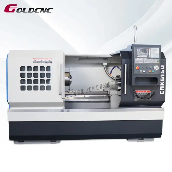 GOLDCNC Best Heavy Automatic Lathe CAK6150 Industrial CNC Lathe Machine For Metal