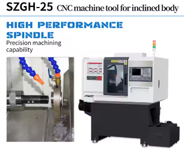 SZGH High Precision CNC Lathe Slant Bed Linear Guide Way DMG Mori Seiki