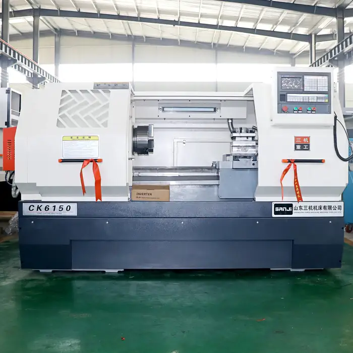 Metal Lathe Horizontal Hydraulic Chuck CNC Lathe Price Ck6150 CNC Lathe Taiwan