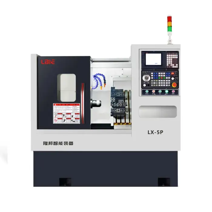 Turning Machine CNC Lathe With Automatic Bar Feeder