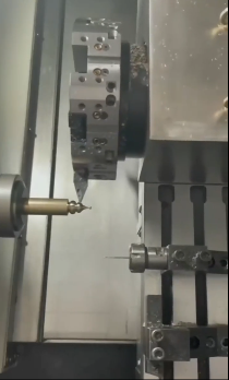 Turning Machine CNC Lathe With Automatic Bar Feeder