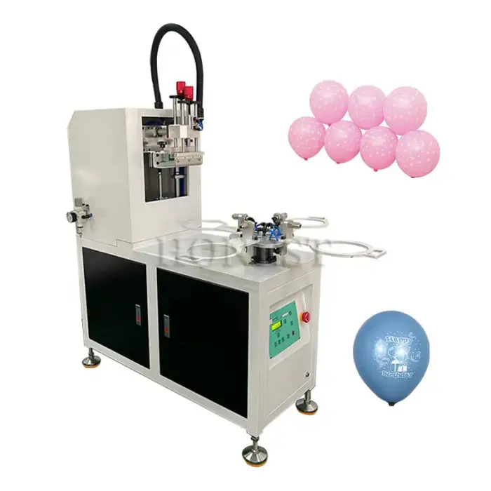 Easy Operation Machines To Print On Balloons / Screen Printers / Rotary Screen Printing Machine