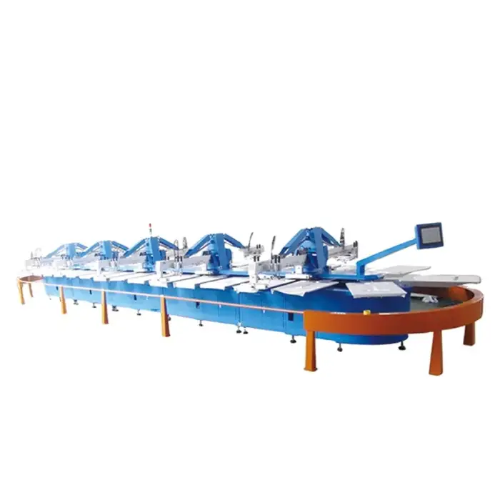 Oval Screen Machine PLUS DIGITAL PRINTING FOR Textile Screen Printing INDUSTRY