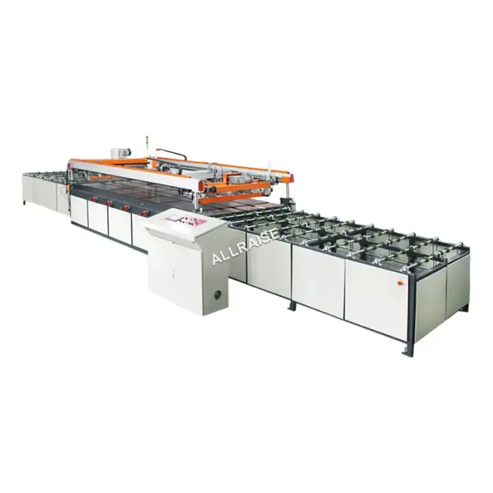 Automatic Logo Decorative Glass Sheets Silk Screen Printer Digital Glass Sheet Printing Machine