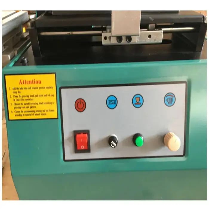 Automatic Electric Pad Printing Machine Single Color Pad Printer