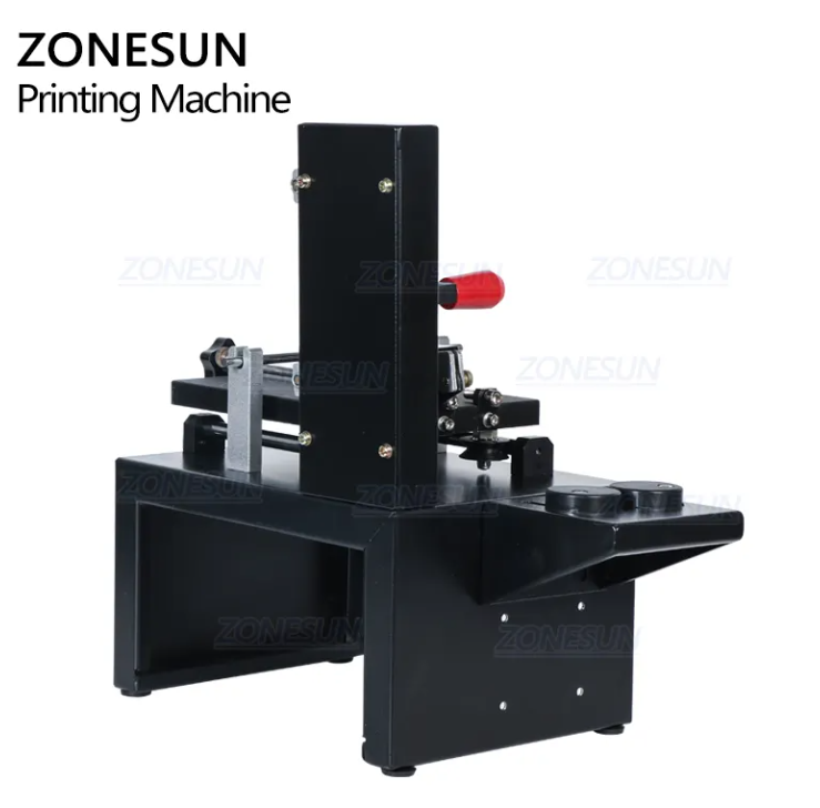 Manual Desktop Ink Cup Pad Printer Printing Machine For Print Date Batch Number Logo