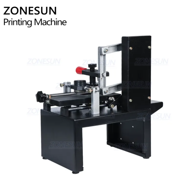 Manual Desktop Ink Cup Pad Printer Printing Machine For Print Date Batch Number Logo