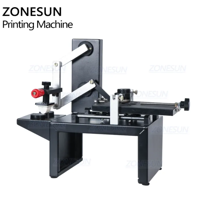 Manual Desktop Ink Cup Pad Printer Printing Machine For Print Date Batch Number Logo